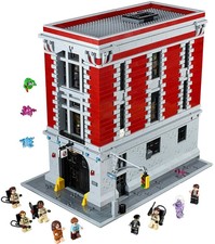 lego ghostbusters firehouse ebay