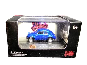 RTR Malibu VW Bug-Blue CAR=HO=1:87 BUILT VOLKSWAGEN AUTO 1937 FOR LAYOUT/DISPLAY - Picture 1 of 5