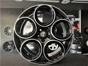 SET n4 CERCHI IN LEGA ALFA ROMEO GIULIA / GIULIETTA DA 18 ELITE WHEELS VELOCE - Imagen 1 de 5