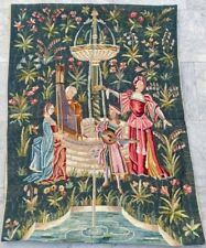 Vintage French Tapestry Authentic Wall Hanging Home Decor Romantic Tapestry 2x3