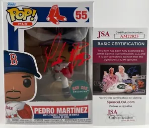 Pedro Martinez Signed Boston Red Sox Exclusive Funko POP Autograph JSA COA - Picture 1 of 5