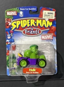 Hulk Race Car Buddies - Spider Man And Friends - Marvel Motion - 2004 - New - Picture 1 of 2