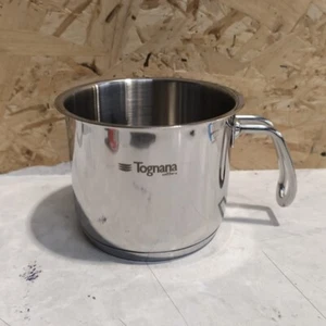 Tognana Vanitosa 1 Litre Stainless Steel Milk Pan - Durable and Easy to Clean - Picture 1 of 8