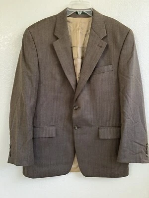 Blazer Abrigo Deportivo Lauren Ralph Lauren Lord & Taylor Espiga 100% Lana 40R Foto 1 de 4