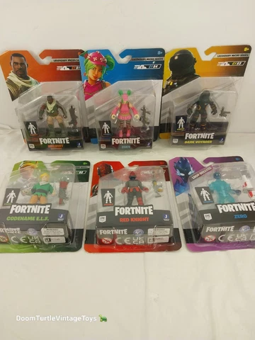 FORTNITE Action Figure Legendary Micro Series 2.5"in LOT  New 6 Figures Total Cover