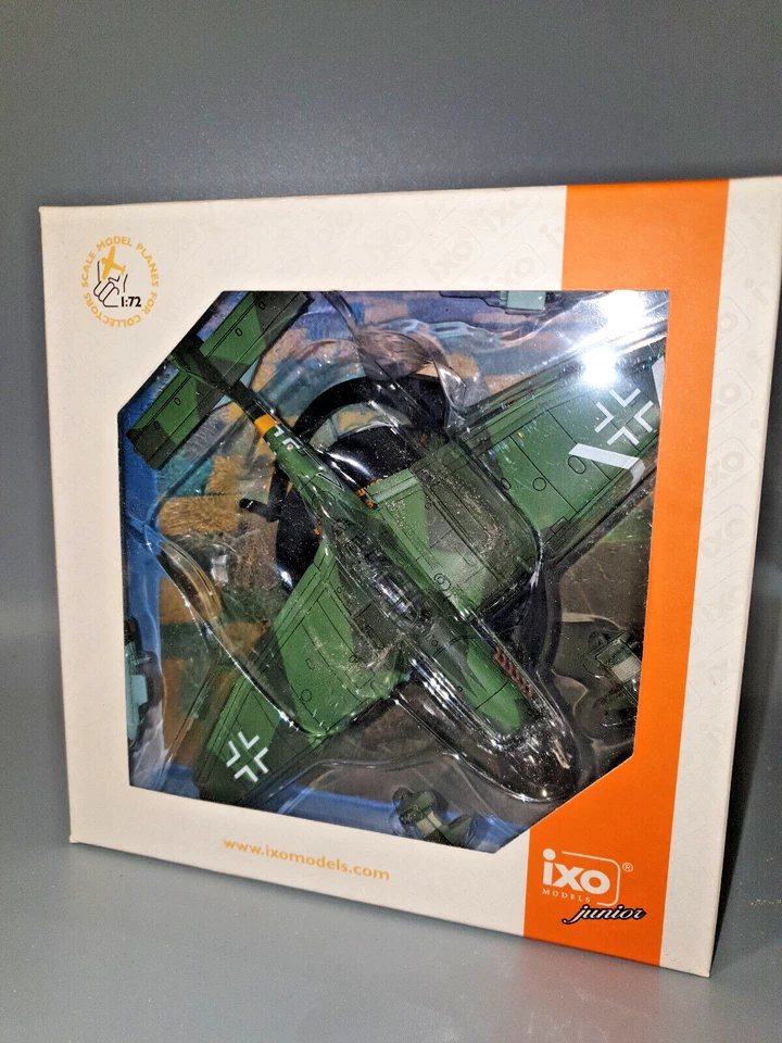 IXO Models Junior 1:72 Junkers Ju87G-1 Stuka Metal modello finito Luftwaffe - Immagine 1 di 2