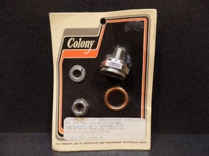 VINTAGE HARLEY DAVIDSON NOS COLONY CARBURETOR BOWL LOCK 8901-4 OEM 27375-29  - Picture 1 of 10