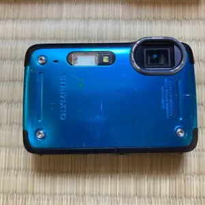 Olympus Tough TG-620 12.0MP Digitalkamera Wasserdicht Blau mit Karton von JP ... - Bild 1 von 6
