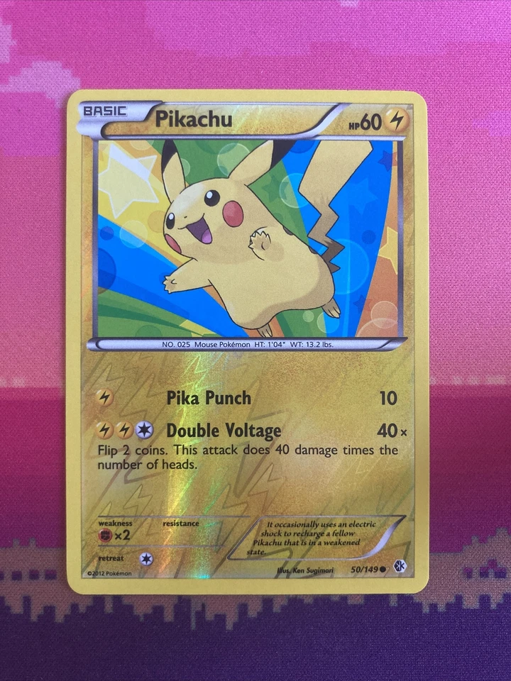 Pokemon Card Pikachu Boundaries Crossed Reverse Holo 50/149 Near Mint - Image 1 of 2