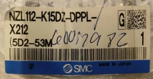 NEW SMC NZL112-K15DZ-DPPL-X212 / NZL112K15DZDPPLX212 - Picture 1 of 2