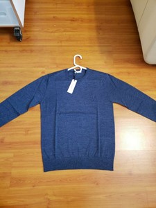 versace blue sweater