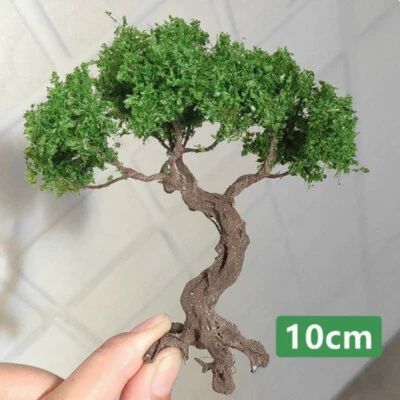 2PC 10-15cm Scenery HO/OO Scale Miniatures Landscape Trees Forest Plants Garden - Image 1 of 2