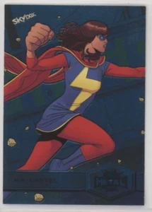 2022 Upper Deck Spider-Man Metal Universe Ms. Marvel HS #159 Turquoise 11/50 - Picture 1 of 2