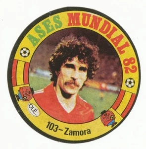 103 JESUS ZAMORA # ESPANA SPANIEN WM 82 KARTEN ASS Mundial 82 REYAUCA - Bild 1 von 1