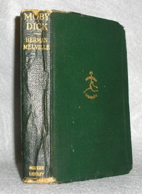 Antique Moby Dick Book Herman Melville Novel Early Modern Library Edition 1926 Foto 1 de 4