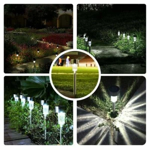 10Pcs Outdoor Solar Powered Landscape Light for Lawn/Patio/Yard/Walkway/Driveway - Picture 1 of 27