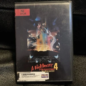 A Nightmare on Elm Street 4 Former Hollywood Wood Video Horror DVD Rental - Picture 1 of 6