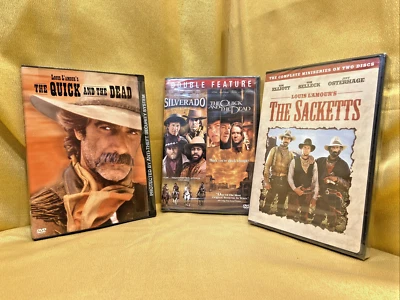 The Quick and the Dead (1987 & 1995) + The Sacketts + Silverado ALL SEALED - Image 1 of 4