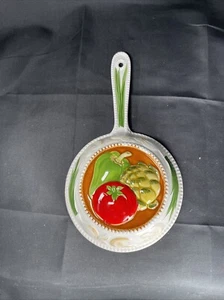 Gailstyn-Sutton ceramic vegetable wall hung decoration Japan - Picture 1 of 5