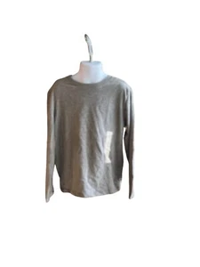Cat & Jack Long Sleeve Shirt Gray Boys XS 4/5 NEW - Picture 1 of 3