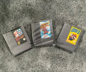 Nintendo Nes Super Mario Bros. Games (Pack of 3) r.31 🄲🄾🄻🄻🄴🄲🅃🄾🅁🅂 &reg;