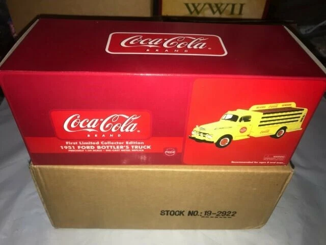 First Gear # 19-2922 Coca-Cola 1951 Ford Bottler’s Truck Replica 1:34 scale  MIB - Image 1 of 1