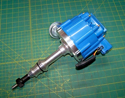 SBF Small Block Ford 260 289 302 Windsor V8 HEI Distributor and 65K Coil - Image 1 of 4