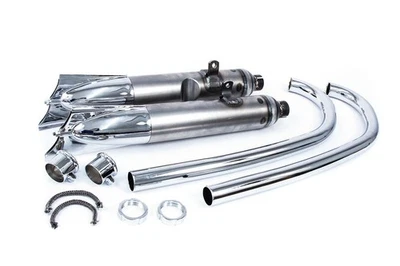 Sistema de escape para IZ 49 cola de pez doble puerto - Imagen 1 de 3