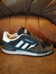 Adidas Treziod Core Black White Grey Men's Size 10 VGC - Picture 1 of 12