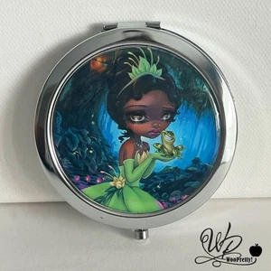 JASMINE BECKET GRIFFITH - Disney WonderGround Princess TIANA Compact Mirror - Picture 1 of 5