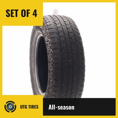 Set of (4) Used 265/65R18 Goodyear Wrangler Territory AT 114T - 7.5-9.5/32 - Image 1 of 4