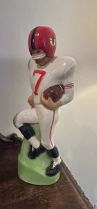 Vtg Orig ATLANTA FALCONS Football Ceramic Liquor Decanter JIM BEAM 13in. - Picture 1 of 13
