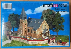 790 - HO Scale Kibri Westerwald Church With Wall Kit #9766 Sealed - RARE - Picture 1 of 6