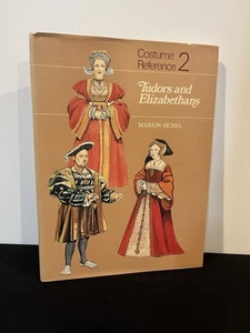 TUDORS AND ELIZABETHANS (Costume Reference #2) Marion Sichel - 1977 FE NF/VG+ - Picture 1 of 8