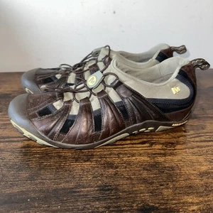 Merrell Caper Dune Dark Earth Brown Women's Athletic Shoes Sneaker Size 7 GUC - Picture 1 of 8