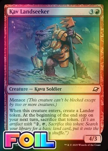 x1 Kav Landseeker FOIL EOE Edge of Eternities MTG 138 M/NM 1x - Picture 1 of 3