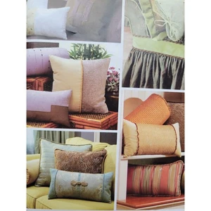 Simplicity 4108 Schnittmuster für Dekorateur Kissen & Nackenrollen von C Lowell - Bild 1 von 6