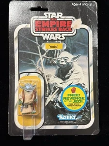 Kenner YODA Star Wars L'impero colpisce ancora 1982 48 retro vintage MOC - Foto 1 di 6