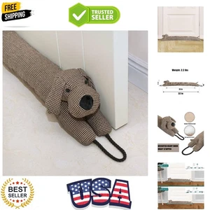 Tappo decorativo da 32 pollici - Blocco dell'aria ponderato per cani per porte e finestre - Foto 1 di 10