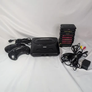 Sega Genesis Console Bundle - 10 Games, 2 Controllers & Cables (Model MK-1631) - Bild 1 von 13