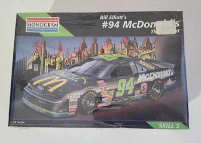 1995 Bill Elliott #94 McDonald’s Batman Forever 1:24 Model Car Kit Skill 2 NOS - Image 1 of 3