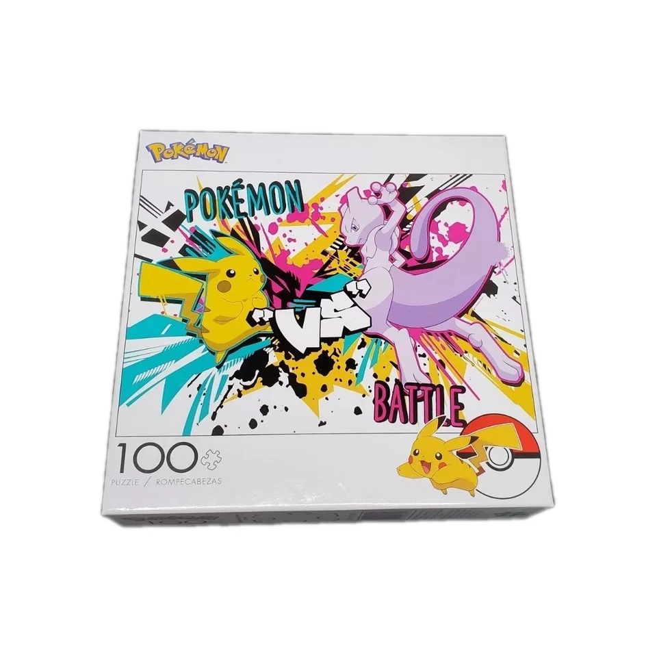 Pokemon Rompecabezas Pikachu vs Mewtwo Buffalo Juegos NUEVO/SELLADO (100 Piezas) Foto 1 de 1