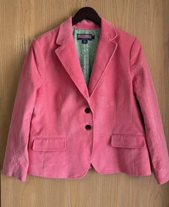 VIneyard Vines | Damen XL | Rosa Cord Jacke Mantel Outdoor Preppy Gefüttert - Bild 1 von 8