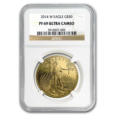 2014-W 1 oz Proof American Gold Eagle PF-69 NGC - Image 1 of 3