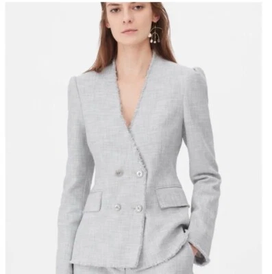 Rebecca Taylor Womens Snap Front Blazer Jacket, 6 - Image 1 of 4