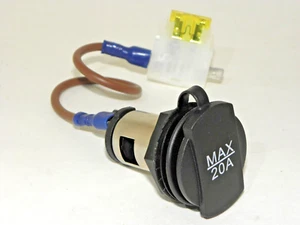 Accessory power supply socket cigarette lighter style 20 amp Durite 0-601-01 - Picture 1 of 7
