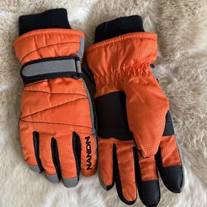 Boys Kids Snow Ski Winter Gloves - Lined, Medium, Age 8-10 - Picture 1 of 6