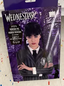 Black Wednesday Addams Wig Women Long Braided Wednesday Addams Costume Wig NEW - Picture 1 of 1