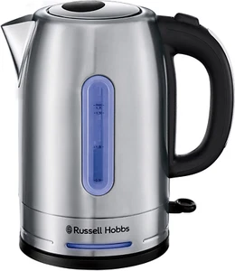 Electric Quiet Kettle, RHK26330, 1.7L, Blue Light Illumination, Brushed Stainles - Picture 1 of 12