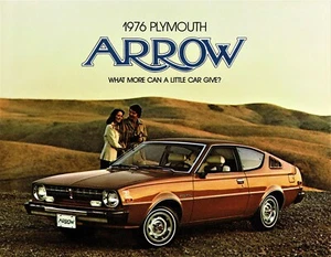 Folleto de ventas de concesionario Plymouth Arrow 160 GS GT 1976 - Imagen 1 de 1